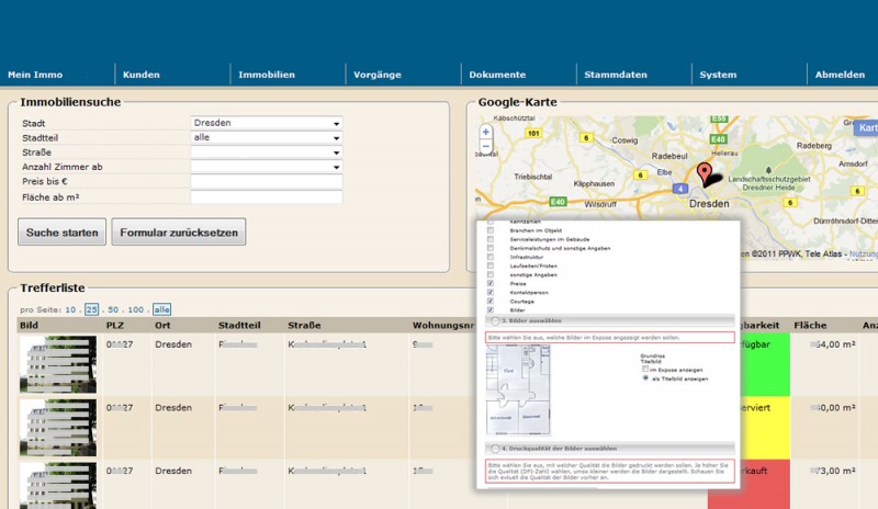 Immobilien-Modul (Immo-Modul)